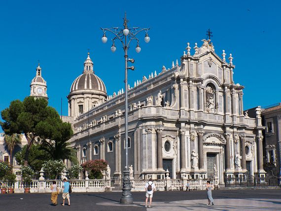 Sizilien Catania: die Kathedrale von Catania